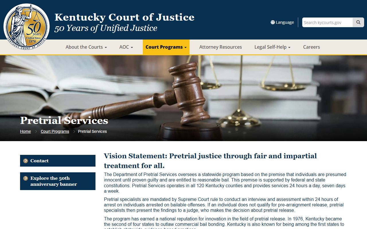Barren County court dockets Kentucky pretrial services source