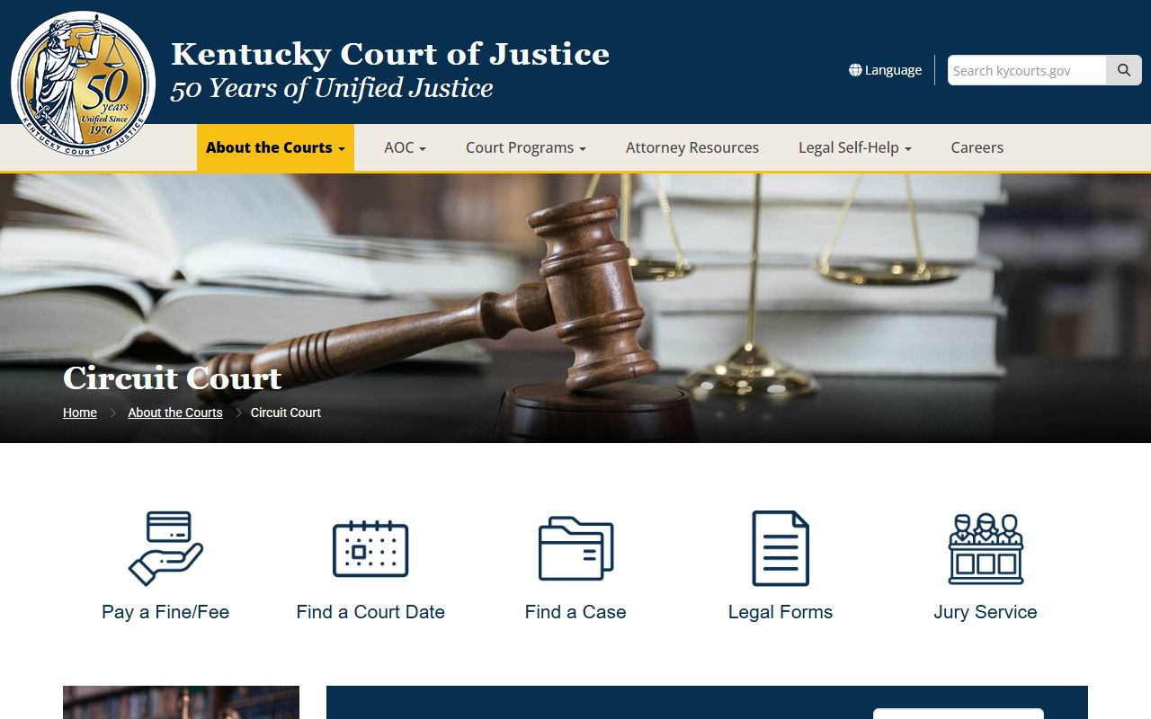 Barren County Circuit Court records and Kentucky Circuit Court source