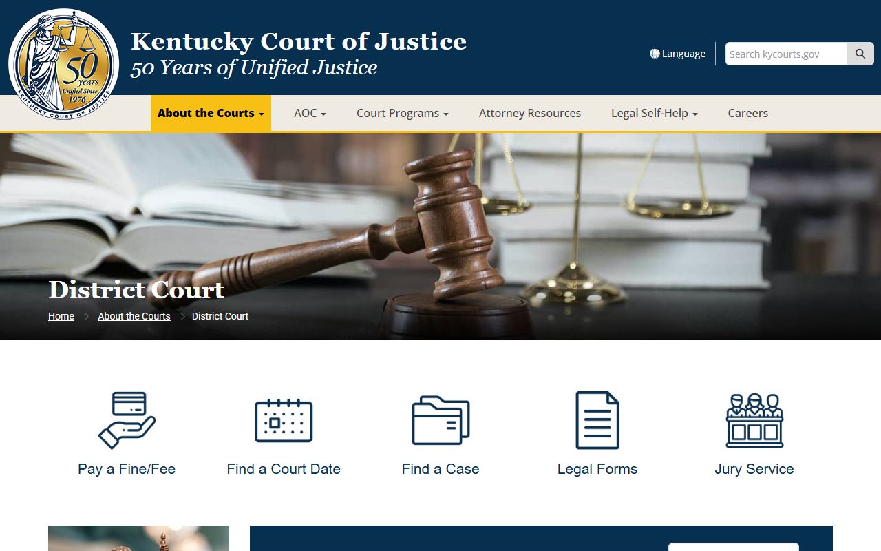 Barren County Circuit Court comparison with District Court records