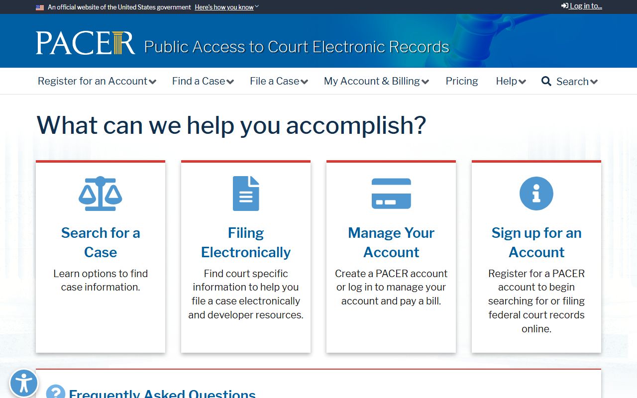 Barren County inmate records federal PACER court access