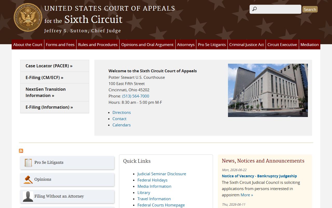 Barren County inmate records federal appeals source